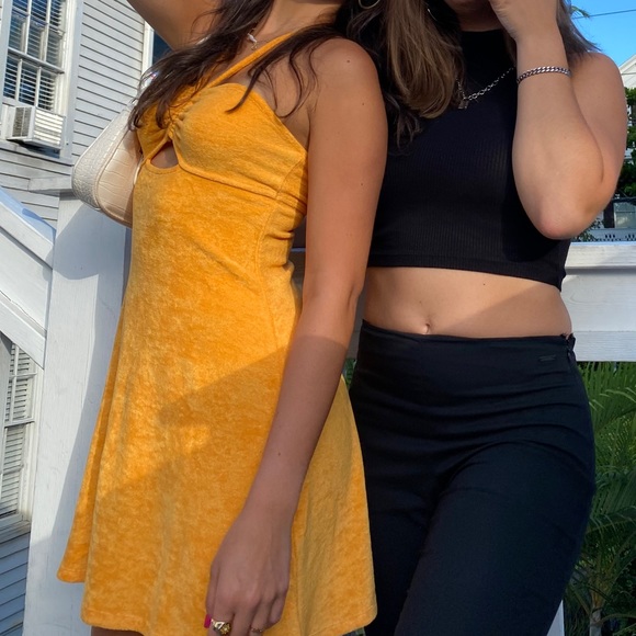H\u0026M | Dresses | Orange Terrycloth Dress 